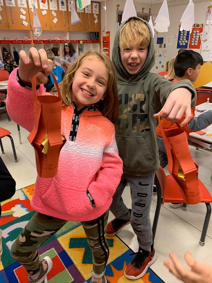 Mrs. Lewis' class at Catalayah learned about the Chinese New Year, which started Saturday.