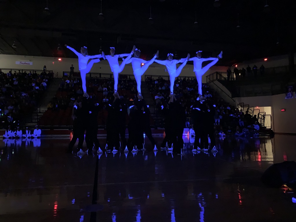 Claremore High School's GLOW ASSEMBLY is always a crowd favorite.  