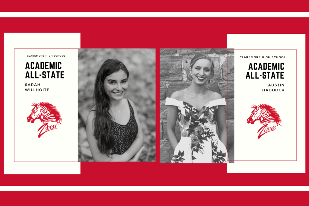 Academic All State Recipients from Claremore High School
