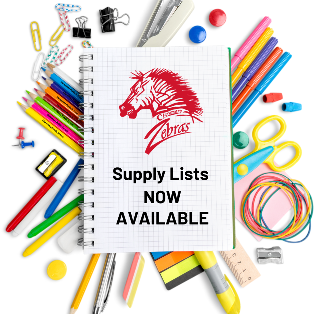 School Supply Lists are now available