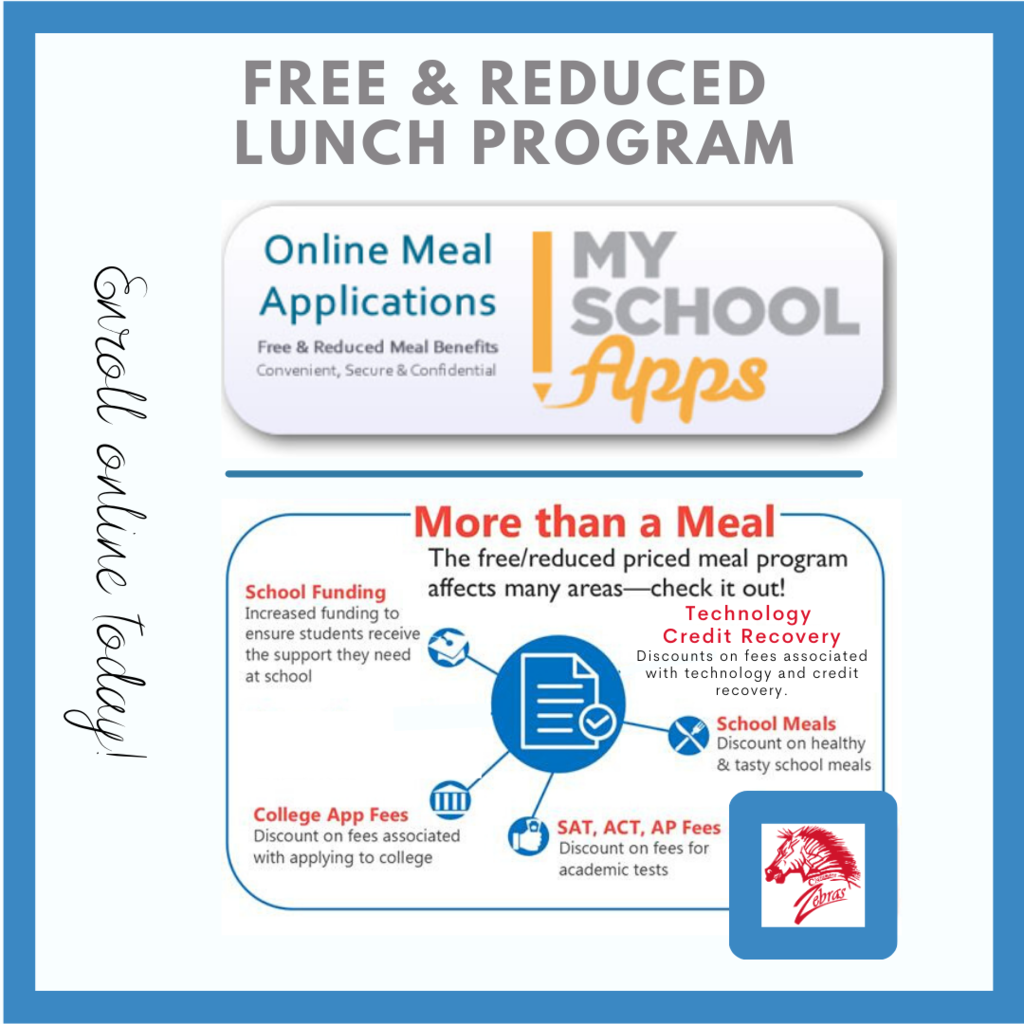 You can now submit your Free & Reduced Forms in total privacy online. No forms to turn in to school. This application is not just about free & reduced lunches but can also reduce fees for college prep exams, college entrance applications, technology fees, and even credit recovery. APPLY TODAY ELECTRONICALLY: https://www.claremore.k12.ok.us/o/cps/page/child-nutrition--101