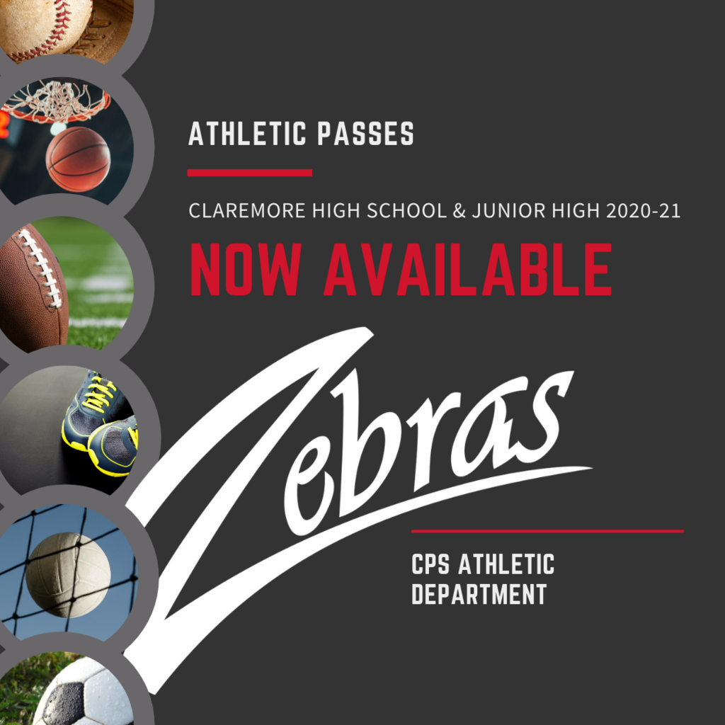 Athletic Passes now available 