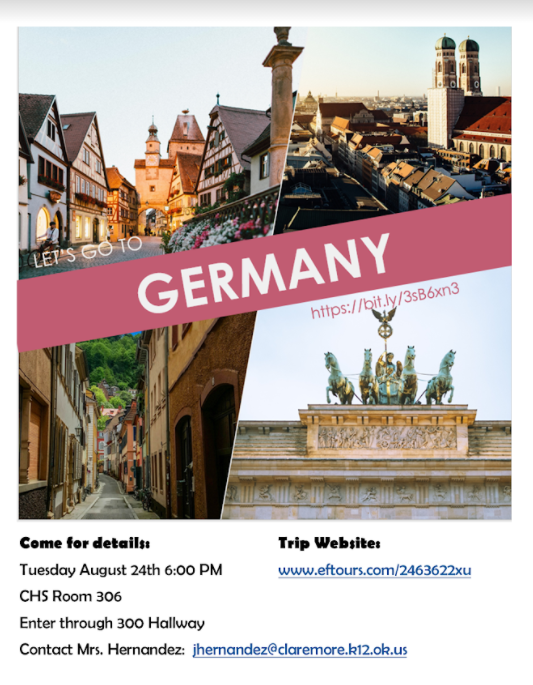 Study Abroad Meeting Flyer