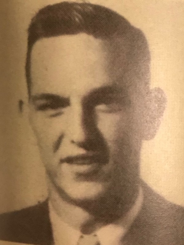 G.W. Luther - A 1951 graduate who played guard in football, started for four years and was named All-Conference in 1950.